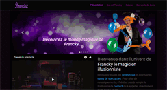 Desktop Screenshot of franckymagie.com